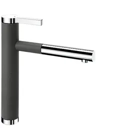 Blanco Linee-S felsgrau/chrom 518804