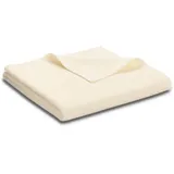 Biederlack Wohndecke »Unicolour«, in vielen Farben beige