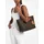 Michael Kors Jet Set Travel Medium Shopper Kunstleder Brown