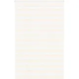 vidaXL Doppelrollo Marmorbeige 140 x 200 cm Zebra/beige