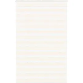 vidaXL Doppelrollo Marmorbeige 140 x 200 cm Zebra/beige