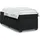 vidaXL Boxspringbett 100 x 200 cm Schwarz
