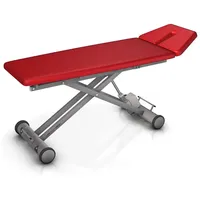 Hwk therapieliegen Elektrische Therapieliege ""Solid E2"", 65cm, Feuer, Graualuminium