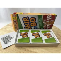 Mattel Games - Skip-Bo Card Game Family Game Karten Spiel  2011 Version