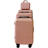NTK-Collection Hartschalenkoffer 4er-Set Frenzi Rosegold