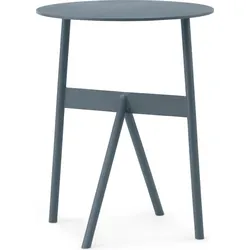 Stock Kaffeetisch hoch graublau