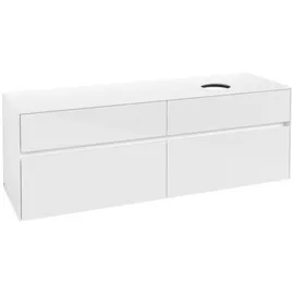 Villeroy & Boch Collaro Waschbeckenunterschrank C05100DH 160 x 55 cm Glossy White