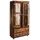 Massivmoebel24 Schrank Altholz 90x38x185 mehrfarbig lackiert FREEZY #39