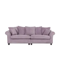 Sofa.de Megasofa Norderney rosa/pink ¦ Maße (cm): B: 264 H: 70 T: 111.0