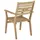 Brafab Keros Gartenstuhl 59 x 64 x 89 cm braun