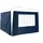Relaxdays Pavillon-Seitenteile 2 Stück 2,90 x 1,90 x 0,50 m Blau