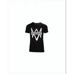Watch Dogs 2 Herren T-Shirt Logo M schwarz