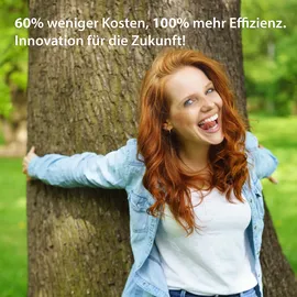 ledscom.de Kabel LEKA mit Stecker, Schalter, 3 m, schwarz, inkl. E27 Lampe, Energieeffizienzklasse A (warmweiß, 4W, 848lm)