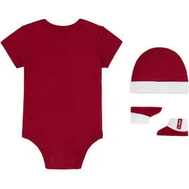 Levi's Kids Batwing Kurzärmeliger Body Red 6 12 Monate