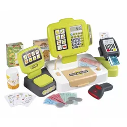 Smoby: Elektronische Registrierkasse, 30 Stück - grün
