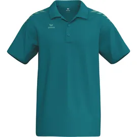 Erima Unisex CMPT Wings Poloshirt 2112632 Tahitian Blue/Mint, XS