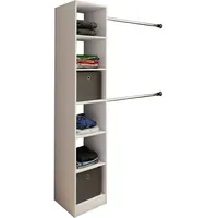 VCM Dacho Kleiderregal 38 x 40 x 194 cm weiß
