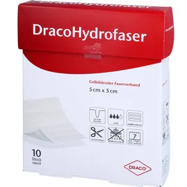 dr. ausbüttel gmbh & co. kg Dracohydrofaser 5 x 5 cm 10 St.