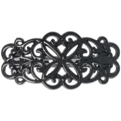 Solida Patentspange schwarz shiny Ornamente