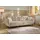 JOB Bigsofa Spa Stoff 2-Sitzer Beige