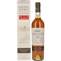 Cognac Leyrat X.O. Hors D'Âge Single Estate Cognac 40% Vol. 0,7l in Geschenkbox