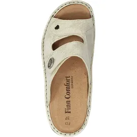 Finn Comfort Pantolette Zeno silber / weiß 38