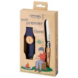 Opinel 254596 2400 No 7, Kindermesser, rostfrei, Buchenholz natur, Etui