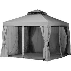 Pavillon  Sahara ¦ grau ¦ Maße (cm): B: 300 H: 280 T: 300