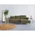 Home Affaire Ecksofa HOME AFFAIRE "Fresh L-Form", grün (olive), B:281cm H:79cm T:185cm, 100% Polyester, Sofas, Ecksofa, Federkern, wahlweise Kopfteilverstellung und motorischer Vorziehsitz