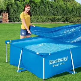 BESTWAY PE-Abdeckplane blau 224 x 154 cm