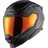 NEXX Zero Pro Integralhelm - Matt-Schwarz/Rot - S