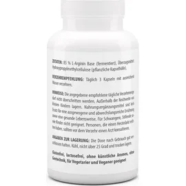 Vita World GmbH L-Arginin Kapseln 100 St.