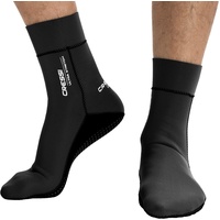 Cressi Ultra Stretch Neoprene Socks 1.5mm Unisex Erwachsene Doppelt Gefütterte Neopren Tauchschuhe, Grau, XL