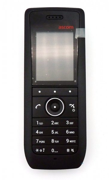 Ascom d63 Protector mit Bluetooth, DECT Mobilteil, schwarz DH7-ADAA