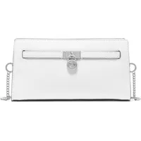 Michael Kors Hamilton Umhängetasche Leder White