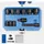 BRILLIANT TOOLS 1/2" Kraft-Stecknuss-Satz Sechskant 11-tlg.