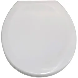 WC-Sitz ADOB "Limone", weiß, Duroplast, WC-Sitze, sehr stabil, Edelstahlscharniere