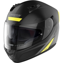 Nolan N60-6 Staple Helm, zwart-geel, XL