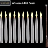 FHS International FHS LED Kerzen schwebend 10er-Set