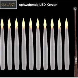 FHS International FHS LED Kerzen schwebend 10er-Set