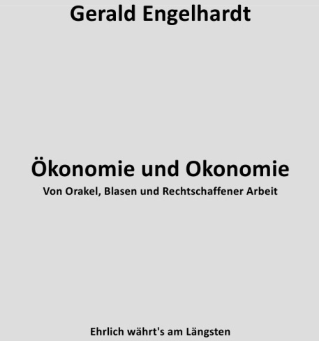 Ökonomie Und Okonomie - Gerald Engelhardt  Kartoniert (TB)