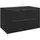 Badplaats Waschbeckenunterschrank Rimini 2 Schubladen Schwarz Matt - 80 x 46 cm