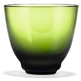 Holmegaard Wasserglas 35 cl Flow aus mundgeblasenem Glas für Getränke, grün