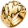 Pandora 163884C00 Damen Statement-Ring Wellig Goldfarben, 56/17,8
