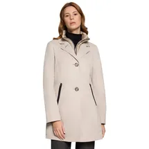 GIL BRET Kurzmantel mit heraustrennbarem Westeneinsatz, beige 44