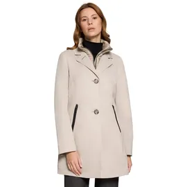 GIL BRET Kurzmantel mit heraustrennbarem Westeneinsatz, beige 44