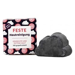 Lamazuna Fester Gesichtsreiniger Mischhaut & fettige Haut - Grapefruit