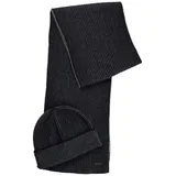 Boss Strickmütze Ercole Set Black