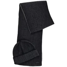 Boss Strickmütze Ercole Set Black