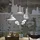 Ideal Lux Oil 1-flg. 25 cm Beton schwarz